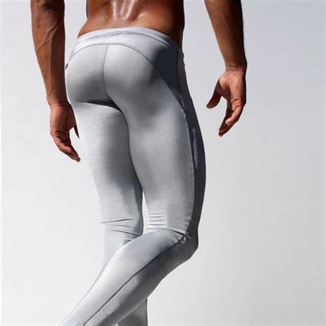 Aqh001 Brand Men Sportswear Fitness Yoga Gym Spandex Trousers Running Outdoor Tights