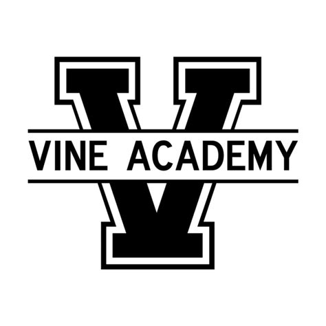 Varsity Logo Mens Pullover Hoody Vine Academys Spiritwear Shop