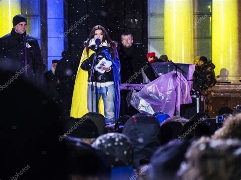 Social Activist And Singer Ruslana Stock Editorial Photo