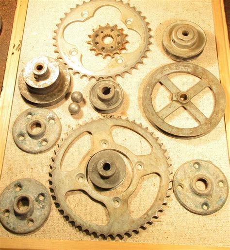 Gears And Pulleys Salvagesteampunk Altered Art Altered Art Pulley