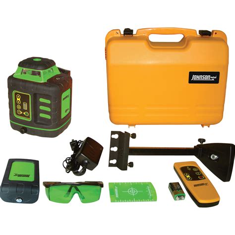 Johnson Level And Tool Electronic Self Leveling Rotary Laser Level With