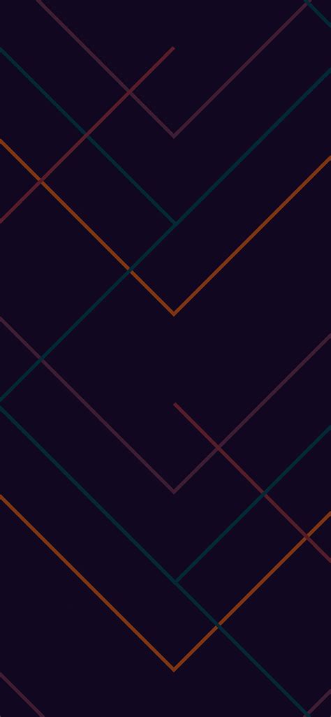Orange And Blue Geometric Wallpapers Wallpaper Cave