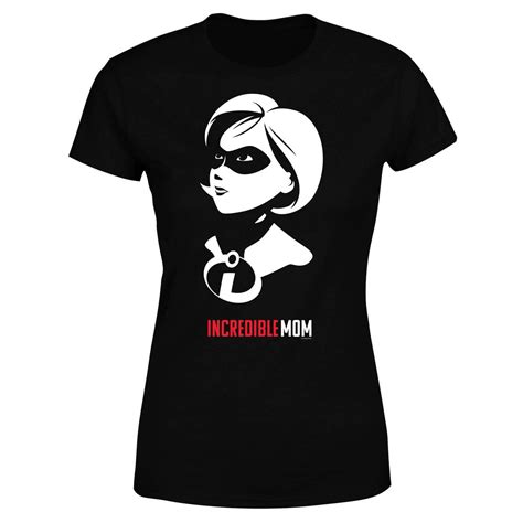 The Incredibles 2 Incredible Mom Womens T Shirt Black Clothing