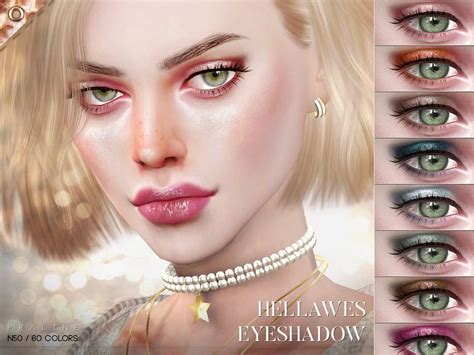 Glittery Subtle Eyeshadow In 60 Colors Found In Tsr Category Sims 4