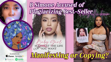 B Simone Accused Of Plagiarizing Best Seller Manifesting Or Copying