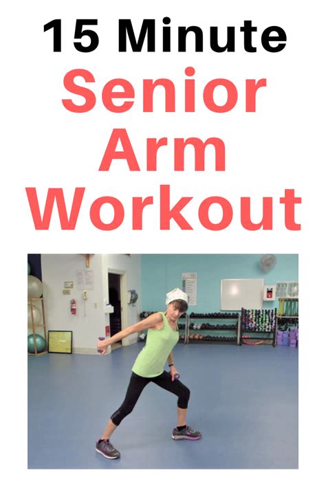 Arm Workout For Seniors 15 Minutes Fitness With Cindy