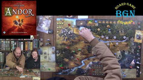 Legends Of Andor Game Play 04 Legend 3 Youtube