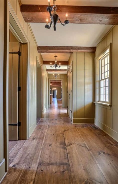 The days of smooth and shiny are gone. 61 Clean and Rustic Farmhouse Wood Floors Ideas | Colonial ...