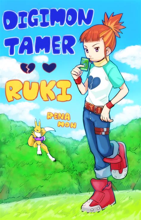 Makino Ruki And Renamon Digimon And More Danbooru