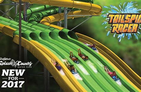 Splash Country Announces New Water Slide For 2017 Tailspin Racer