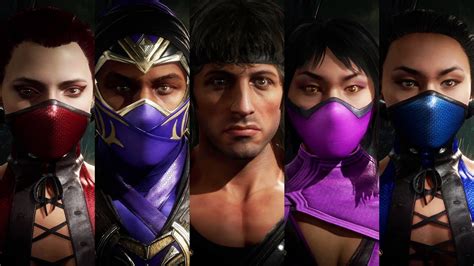 Mortal Kombat 11 Ultimate All Character Select Animations Youtube