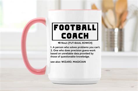 Funny Football Coach T Football Coach Mug For Birthday Etsy