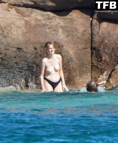 Maya Hawke Goes Nude For A Dip In St Barts Photos TheFappening