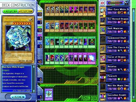 Akin to the likes of free cell or solitaire, this title allows for a somewhat component way to play the card game against the ai. Yu-Gi-Oh Power of Chaos-PC Games-Free Version Download ...