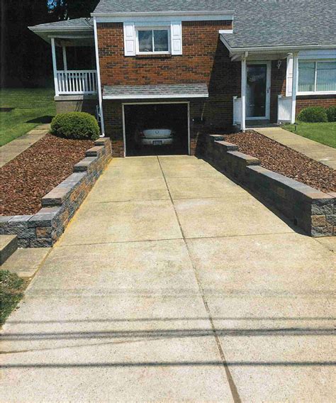Retaining Wall And Concrete Driveway D Bug Waterproofing