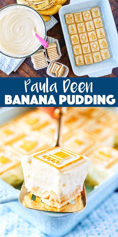 Add pudding to stand mixer and continue to stir until combined. Paula Deen Banana Pudding | Recipe | Banana pudding ...