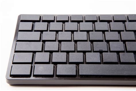 Computer Keyboard Without Symbols Free Stock Photo