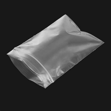 100pcs 8x12cm Clear Plastic Zip Lock Bags Reclosable Storage Packaging