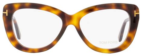 tom ford butterfly eyeglasses tf5414 052 size 53mm havana ft5414 tom ford optical frames