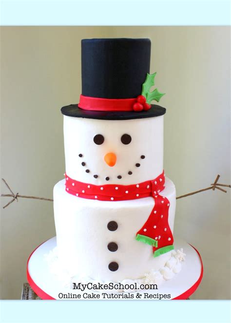 A Round Up Of Our Christmas And Winter Tutorials My Cake School