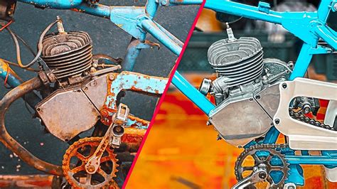Full Restoration 2 Stroke Bicycle Engine Youtube