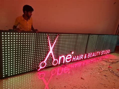 Led Sign Board At Rs 100inch Led Glow Sign Board Light Emitting Diode Sign Board एलईडी साइन
