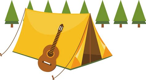 Camping Summer Camp Tent Illustration Clipart Full Size Clipart