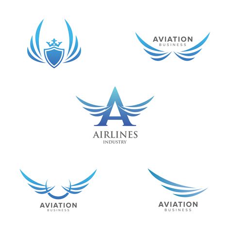 Aviation Wings Vector Art Icons And Graphics For Free Download