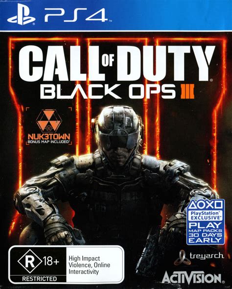 Call Of Duty Black Ops Iii 2015 Box Cover Art Mobygames