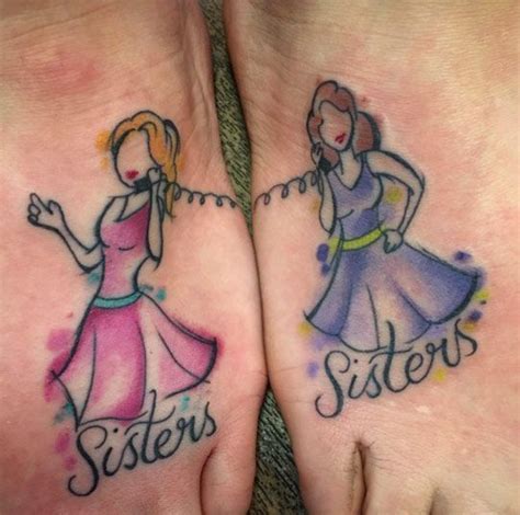 150 Heart Touching Sister Tattoos For Special Bonding Cute Sister