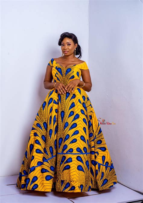 African Print Party Ball Dressafrican Clothing For Etsy African Prom Dresses African Maxi