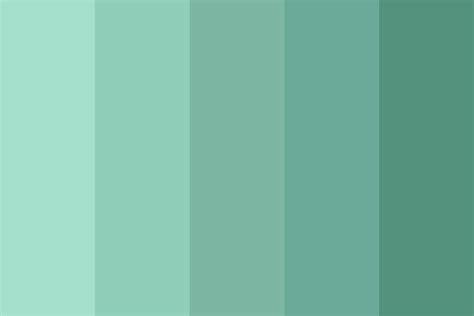 Muted Teal Color Palette