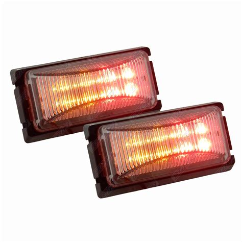 Some of the lights were out, but the light bulbs were whether you're troubleshooting loss of power to lights on your trailer, or installing new wiring, test the connector at the back of your vehicle first to. LED Trailer Lights Side Marker Red Amber 12V Submersible Caravan Truck Boat Pair | eBay