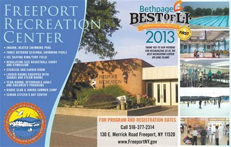 Freeport Ny Official Website Recreation Center