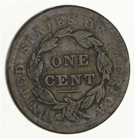 Early 1838 Liberty Matron Head United States Large Cent Tough