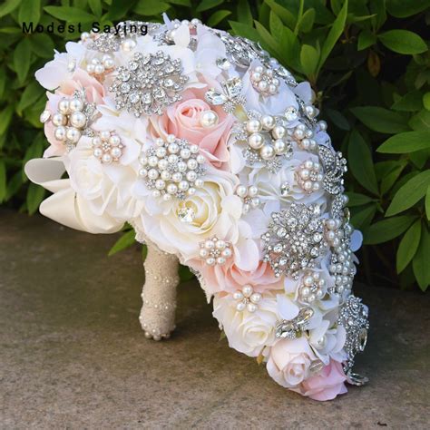 Wedding flowers for tennessee and georgia weddings. Luxury Dripping Artificial Flowers Rosette Crystal Wedding ...