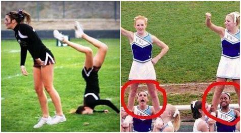 Most Embarrassing And Awkward Cheerleader Fails Lol Why