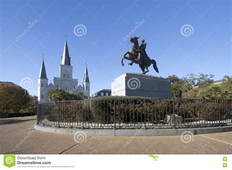 St Louis Cathedral In City New Orleans Editorial Stock