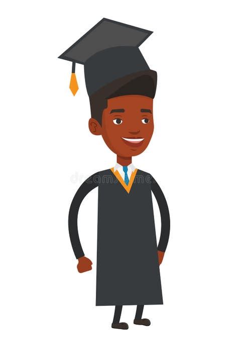 African American Graduate Stock Illustrations 496 African American