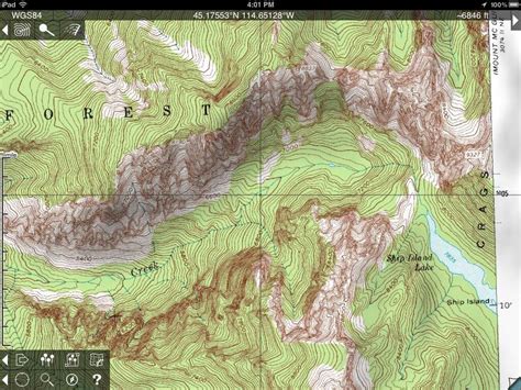 Topo Maps For Iphone And Ipad Review Man Makes Fire