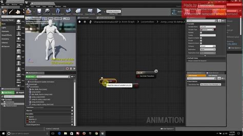 Unreal 4151 Tutorial Intro To Creating A 3rd Person Character Part 2