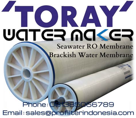 Toray Tm820m 400 Sea Water Ro Membrane Pt Profilter Indonesia