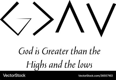 God Is Greater Than The Highs And Lows Ups And Downs Paper Bumper