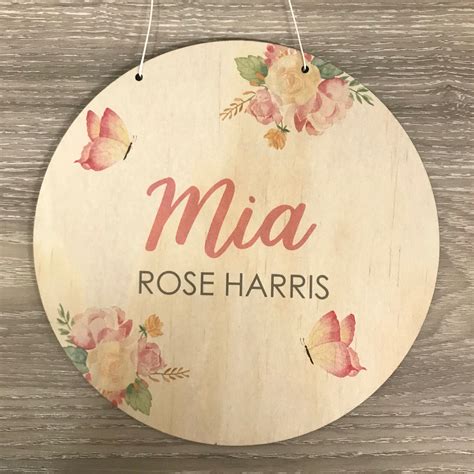 Printed Name Plaques Name It Custom Decor