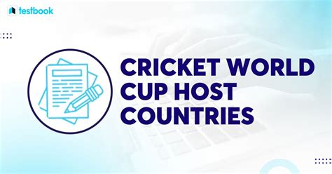 Cricket World Cup Host Countries List From 1975 To 2031