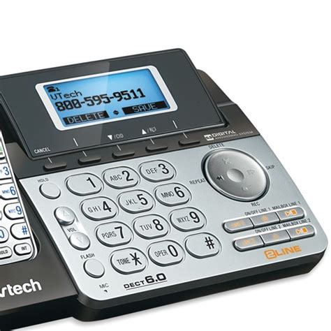 Vtech Ds6151 Dect 60 Cordless 2 Line Phone System With