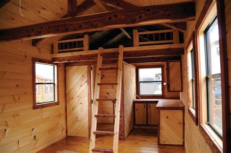 This home is 12x24 feet long with a 12/12 roof and loft. Cabin Design Eye-Candy on Upstater Blog. X cottage log ...
