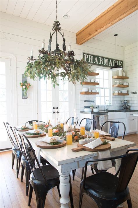 8 Pics Joanna Gaines Dining Room Decorating Ideas And Description