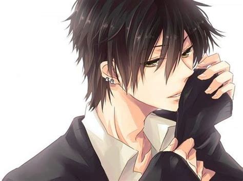 Handsome Anime Guys With Black Hair And Blue Eyes Anime Keren