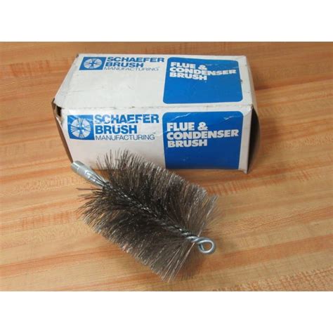schaefer brush 43862 flue and condenser brush 3 12 mara industrial
